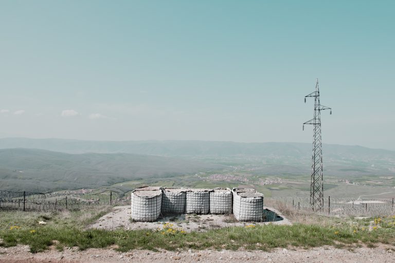 The Kosovo Photographs - Fortified Position, Summit of Mount Golesh, Kosovo 2013 by Leslie Hossack
