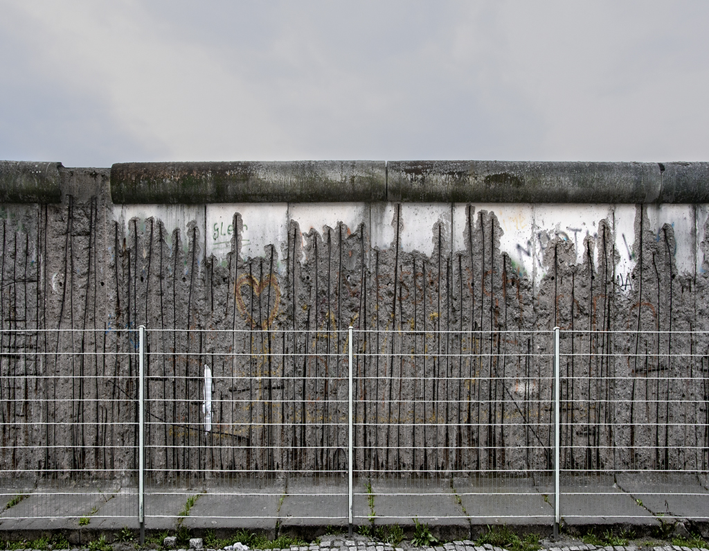 The Berlin Wall Photographs - The Wall, Niederkirchner Strasse, Detail 2, Berlin 2010 by Leslie Hossack