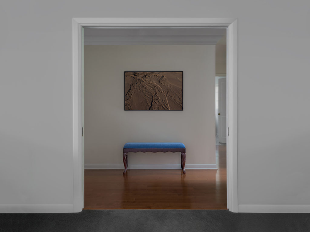 The Hammershoi Photographs - Front Hall with Bench Ottawa 2021 by Leslie Hossack