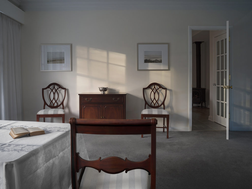 The Hammershoi Photographs - Morning in the Dining Room Ottawa 2021 by Leslie Hossack