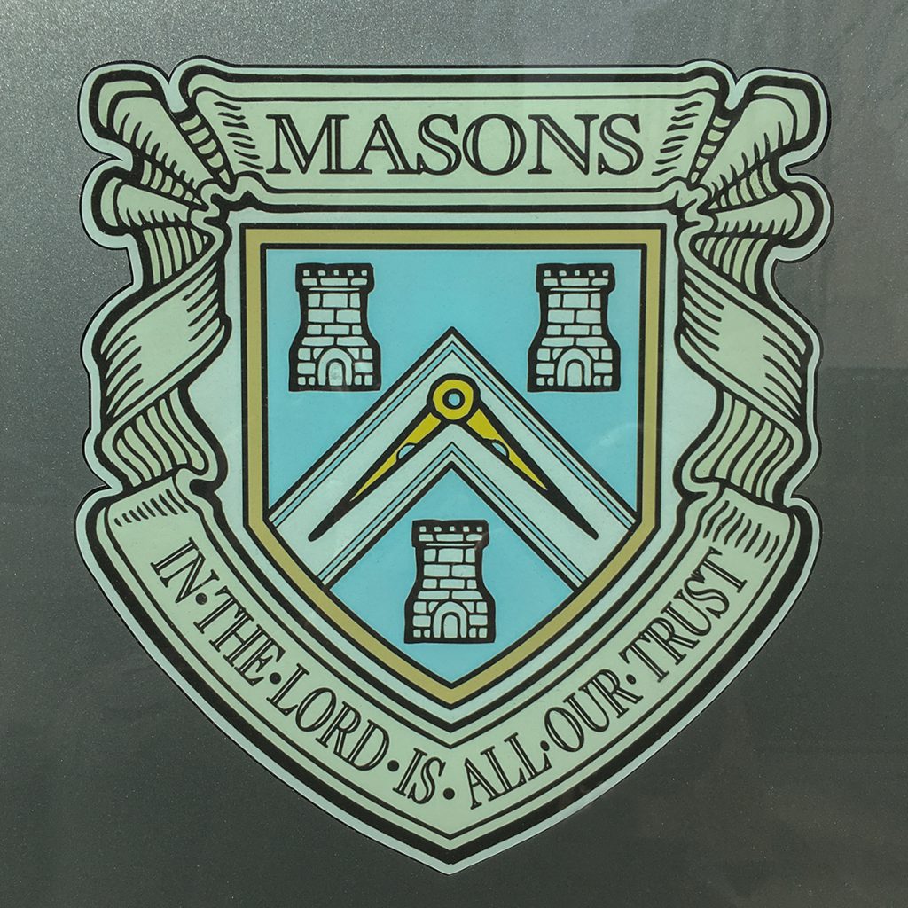 The Masonic Photographs - Stonemasons’ Coat of Arms, Trades House, Glasgow 2018 by Leslie Hossack