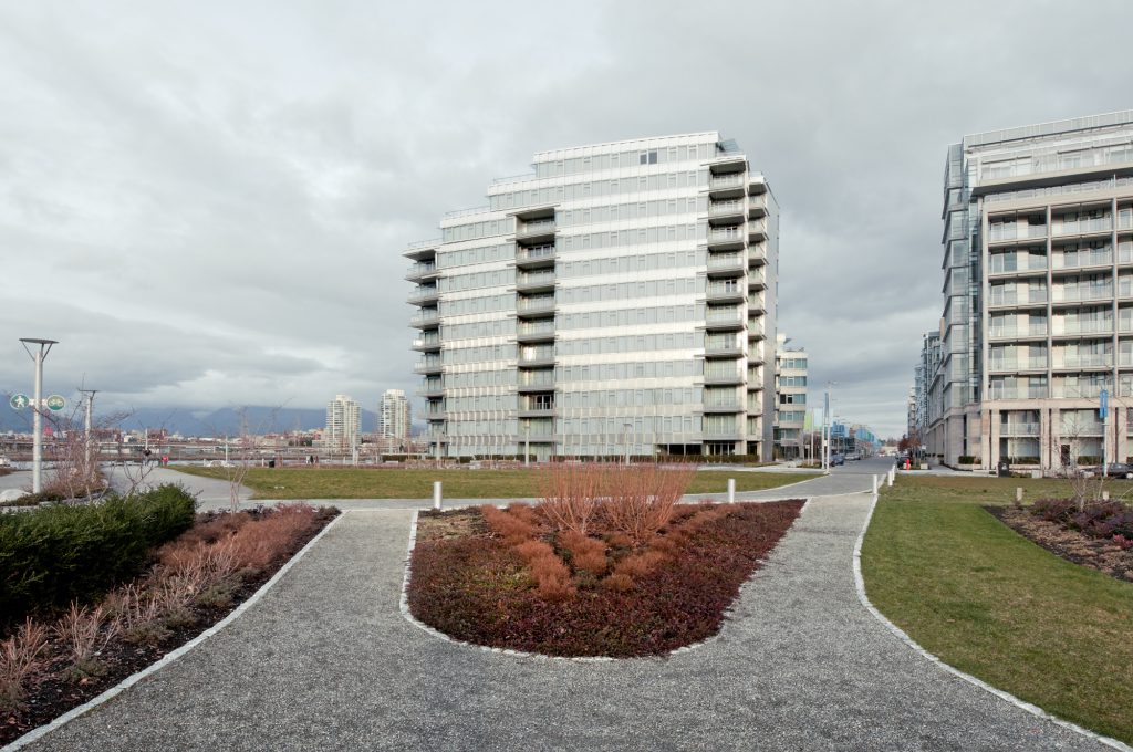 The Vancouver Photographs - Canada House, Village on False Creek Looking East, Vancouver 2011 by Leslie Hossack